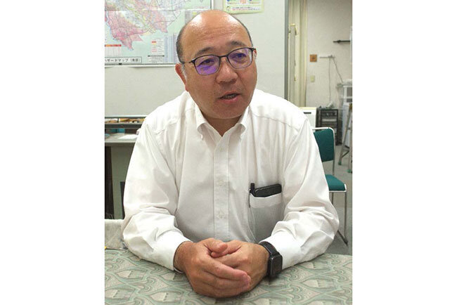 社史などについて詳しく語る後藤寛之代表取締役社長