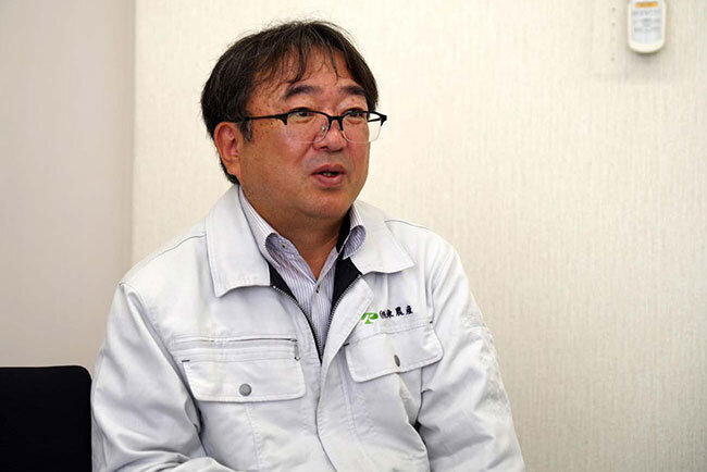 関東農産総務部でシステム関係を担当する真下勝美部長