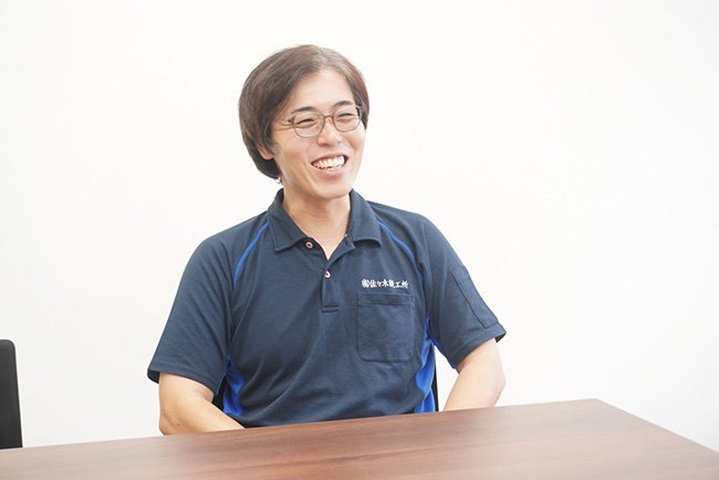 佐々木鉄工所の佐々木徹也代表取締役