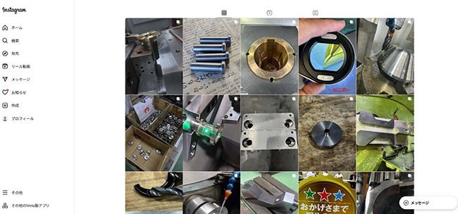 佐々木鉄工所はSNSで積極的な情報発信を行っている