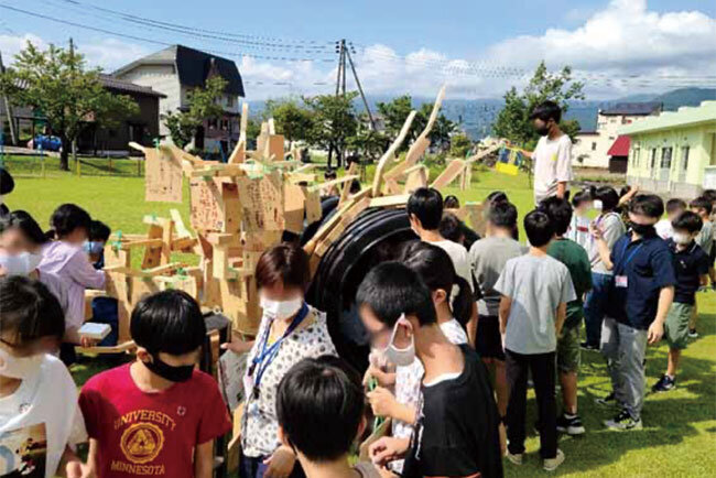 地元の小学校で行ったSDGsの授業の様子