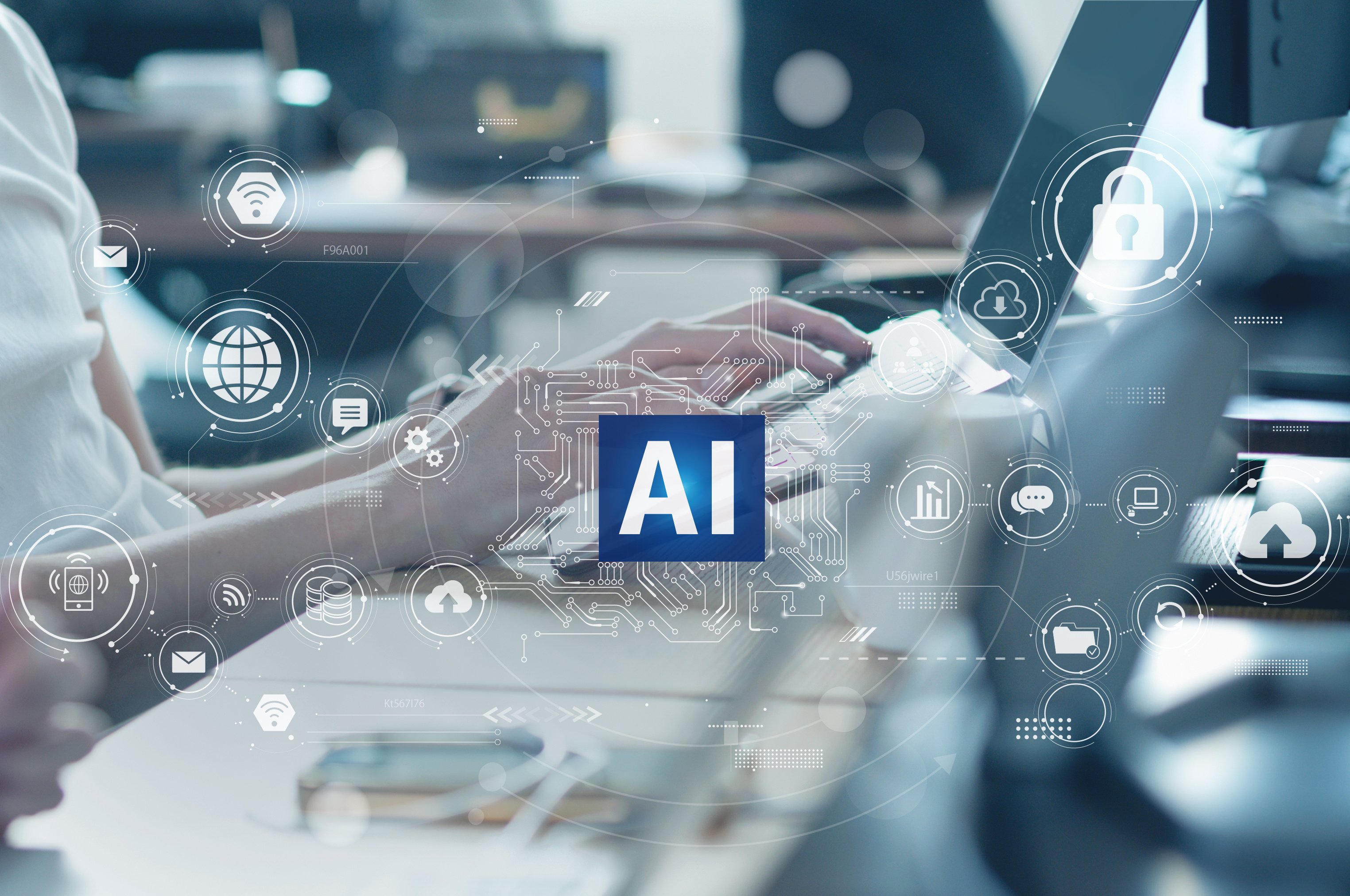 AIを活用したビジネス業務効率化のイメージ