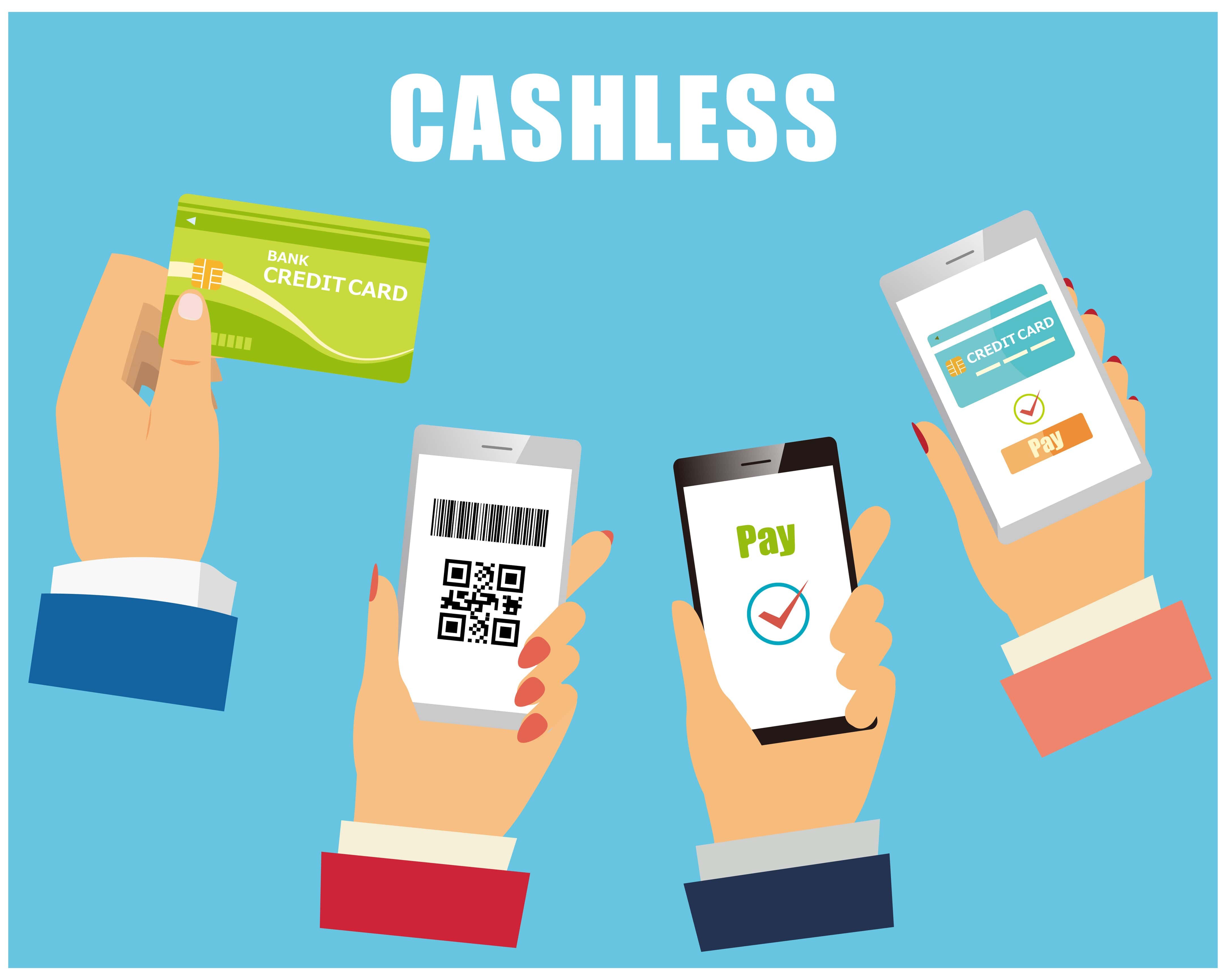 CASHLESSのイメージイラスト
