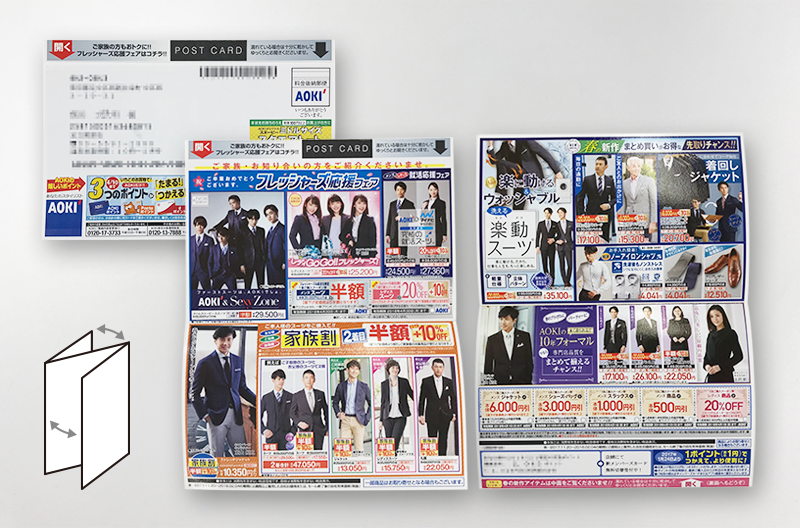 衣料品業界(6ページ Z型)