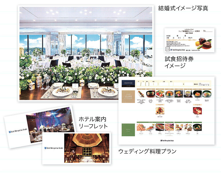 顧客ニーズに応じた多種多様な販促ツール