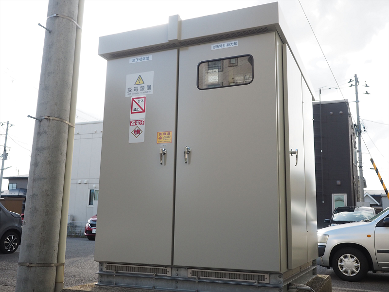 秋田中央交通_本社キュービクル