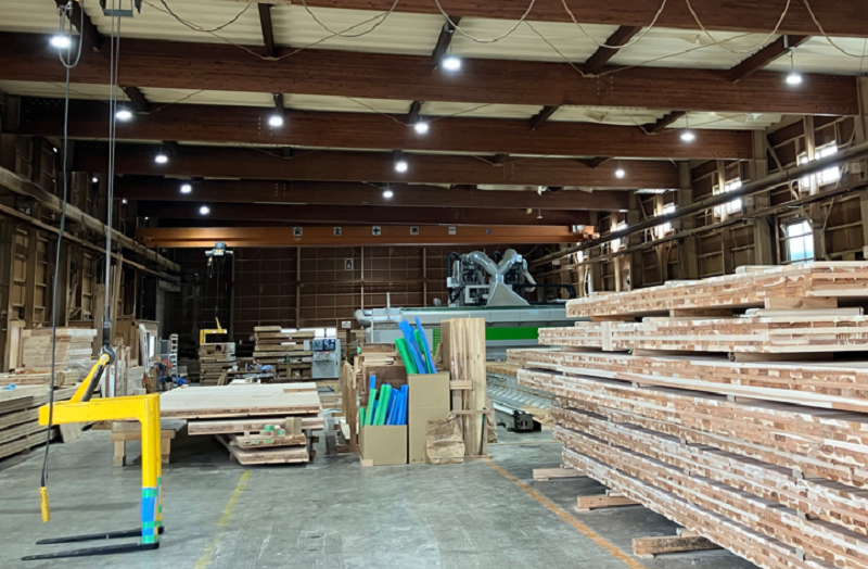 藤寿産業様_工場_LED