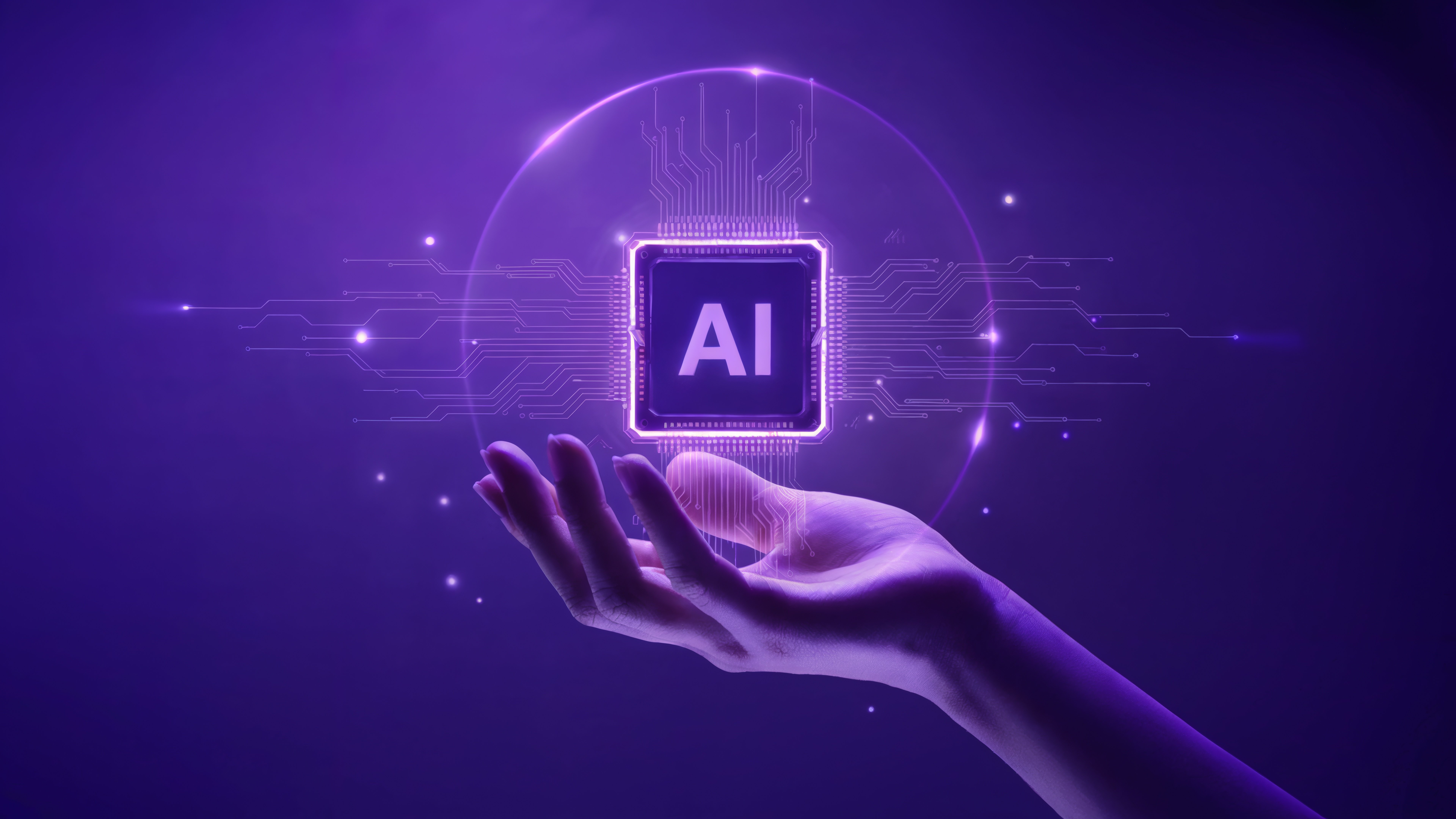 モバイルを支えるAIチップのイメージ