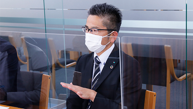 ミサワホーム株式会社で制度や教育制度の面から改革を進める人事総務部担当部長の高橋幸男氏