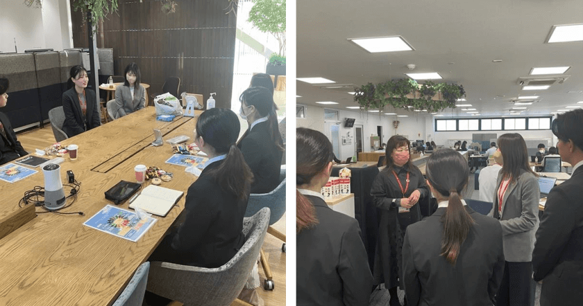 社員との座談会