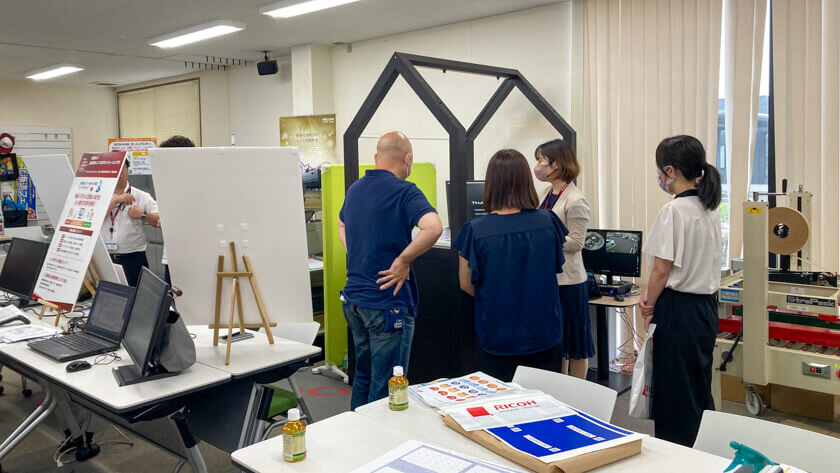 POD Demo Day展示の様子