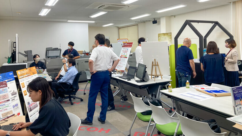 POD Demo Day展示の様子