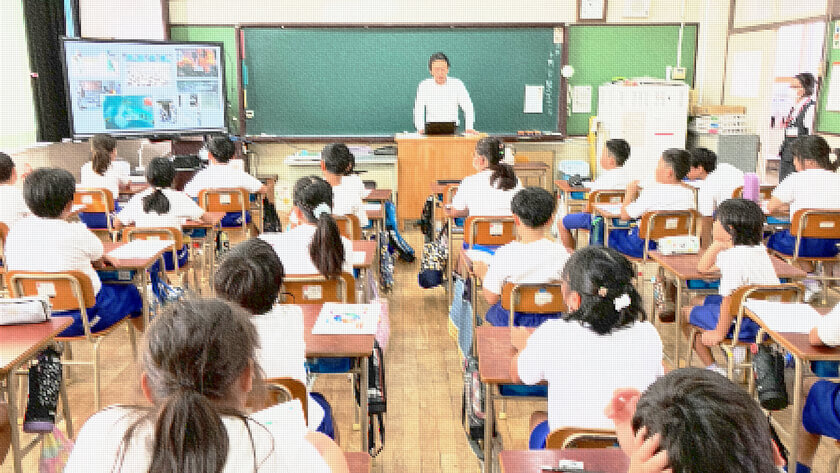 SDGs出前教室の様子:イントロダクション