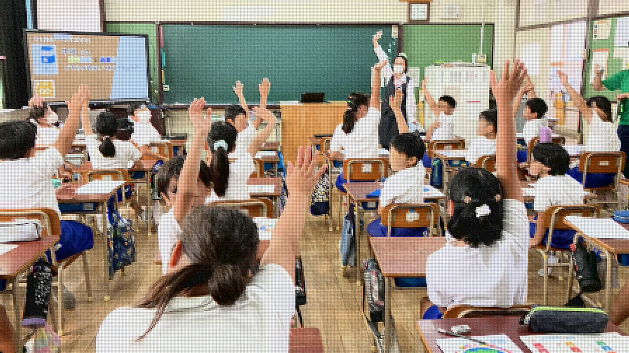 SDGs出前教室の様子:イントロダクション