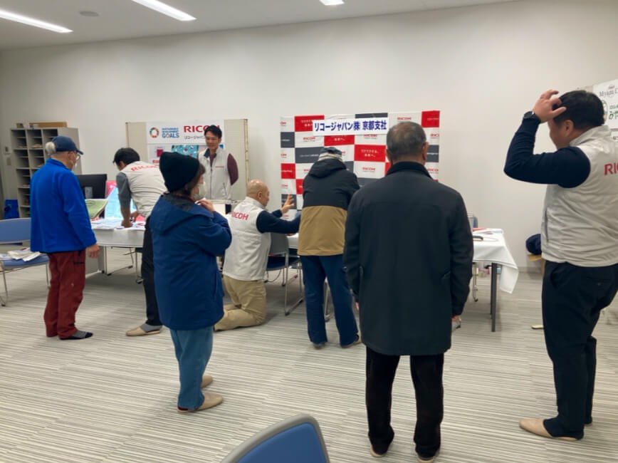 体験会・展示風景