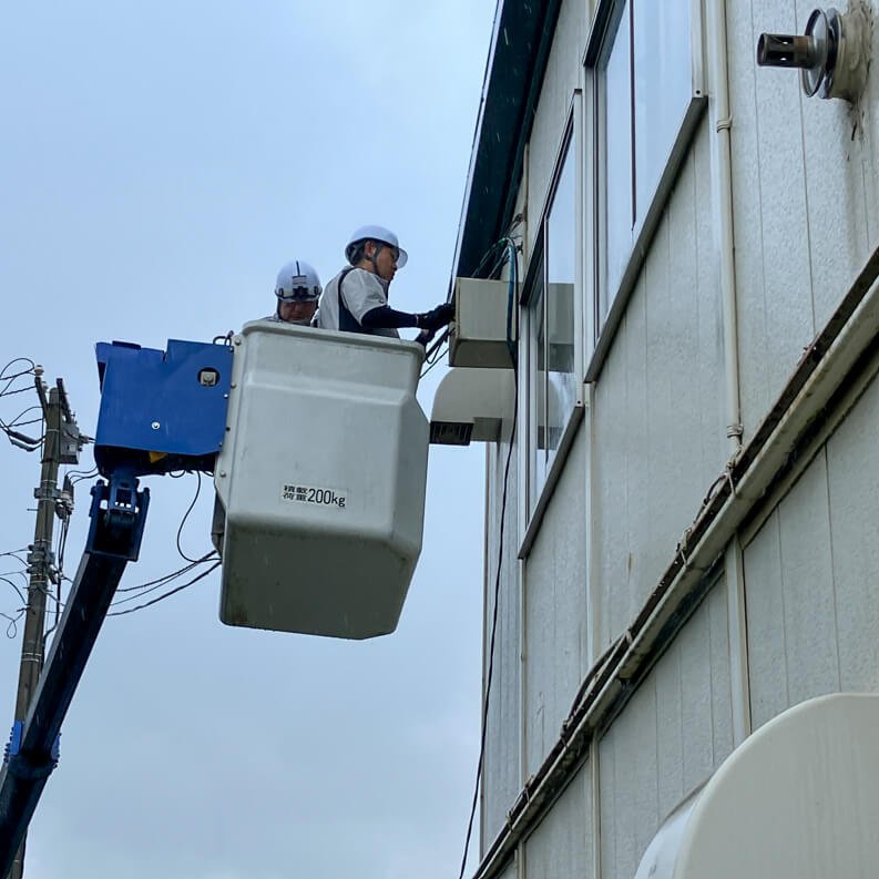 監視カメラ設置工事