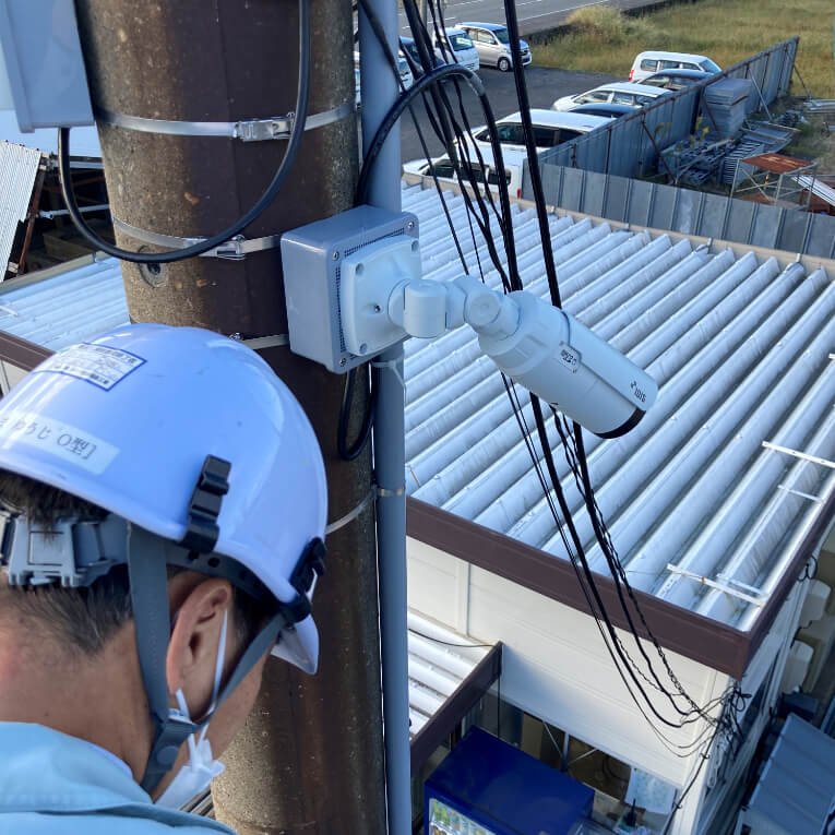 監視カメラ設置工事