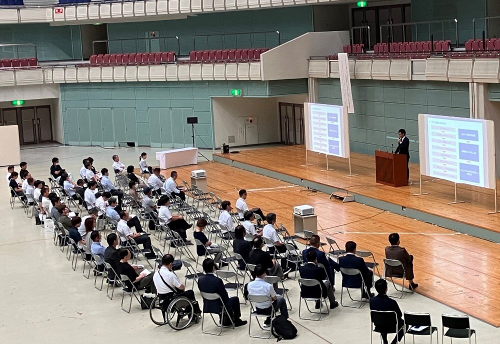 松永氏の基調講演の様子