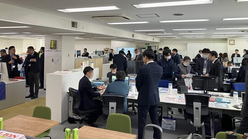 DXセミナー in 江坂 展示の様子