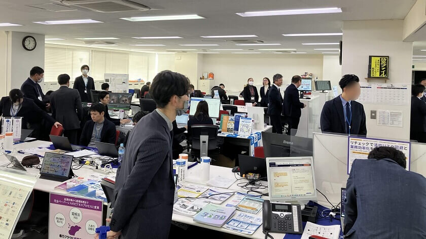 DXセミナー in 江坂 展示の様子