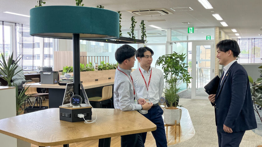 打ち合わせの様子