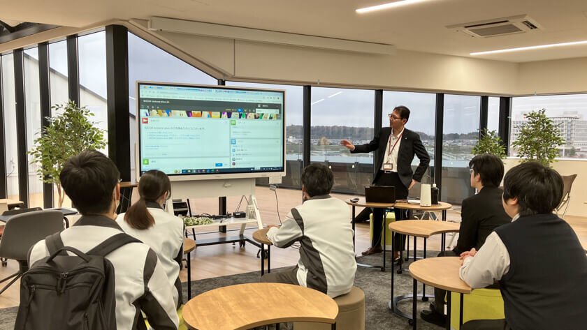 RICOH kintone plusブース