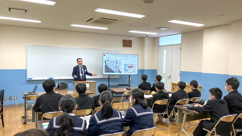 教室での授業風景