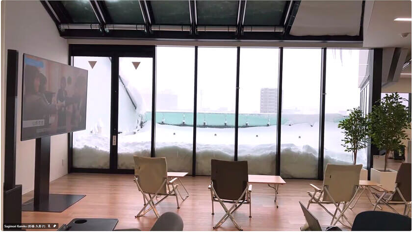 オンライン中継