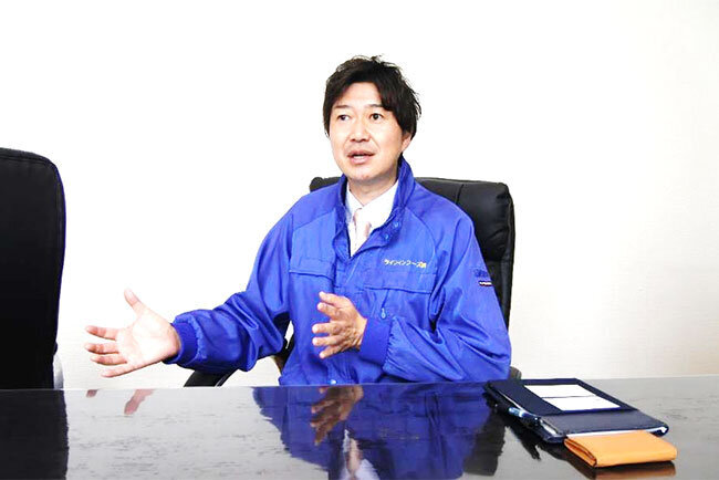 「食事は楽しくないとダメ」と話す田沼健太郎代表取締役